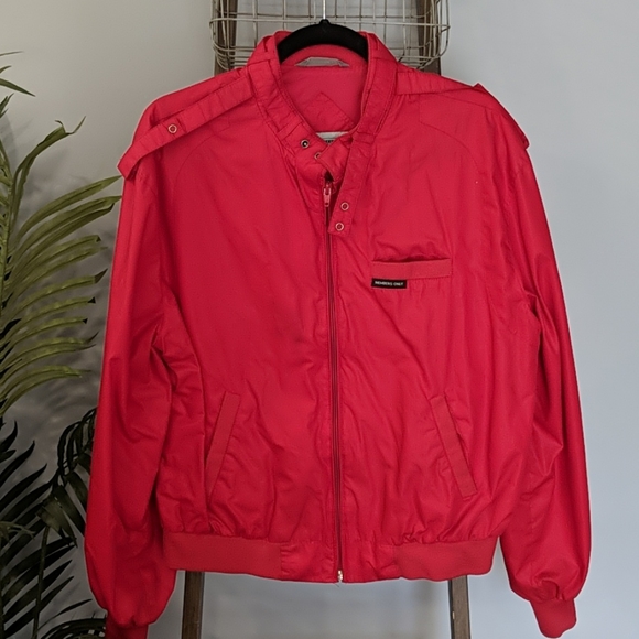 red members only jacket